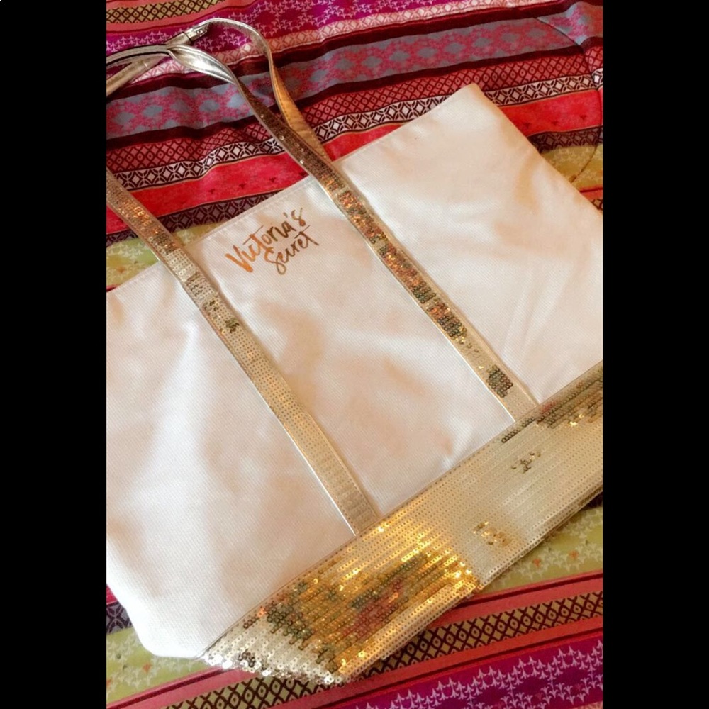 Victoria secret Golden Tote